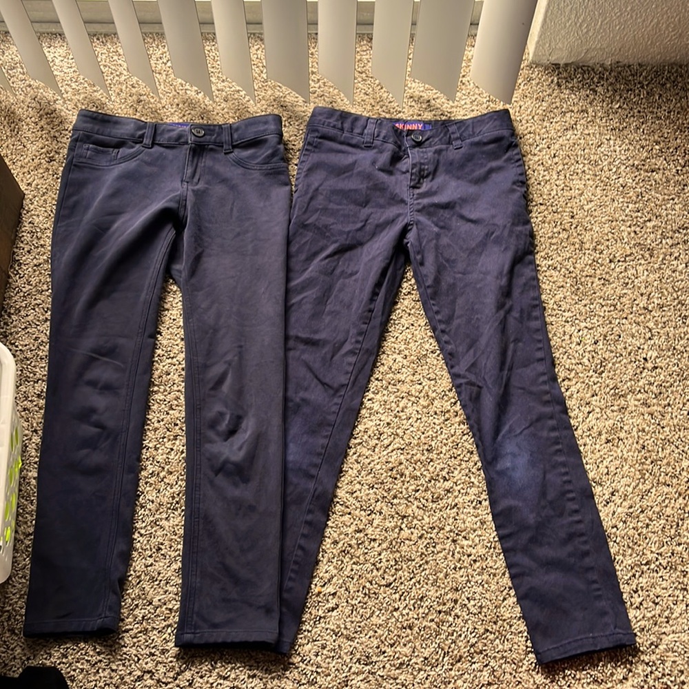 2 piece uniform pants